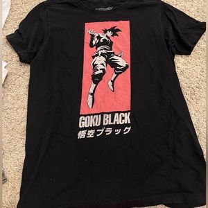 dbz goku black tshirt